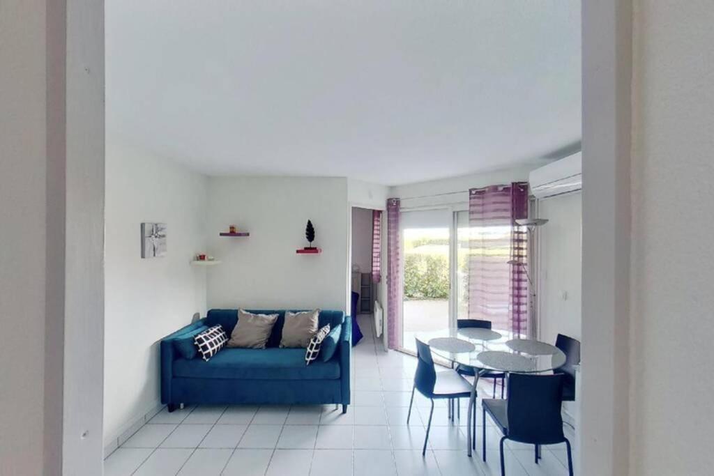 Les Goelettes - Appartement En Rdc Avec Acces Direct A La Plage Saint-Cyprien  Eksteriør billede